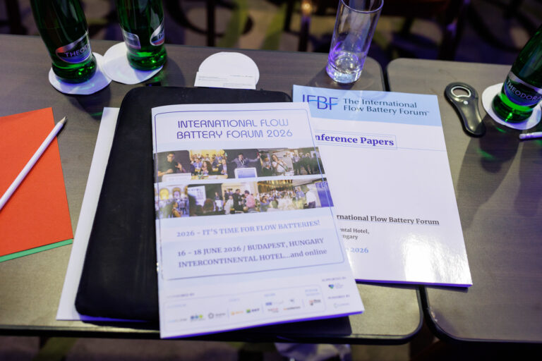 Conference brochure and Book of Papers from the International Flow Battery Forum 2026