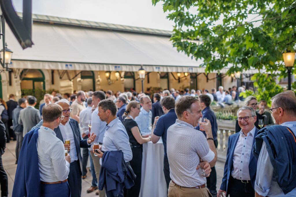 Networking reception at the International Flow Battery Forum 2026