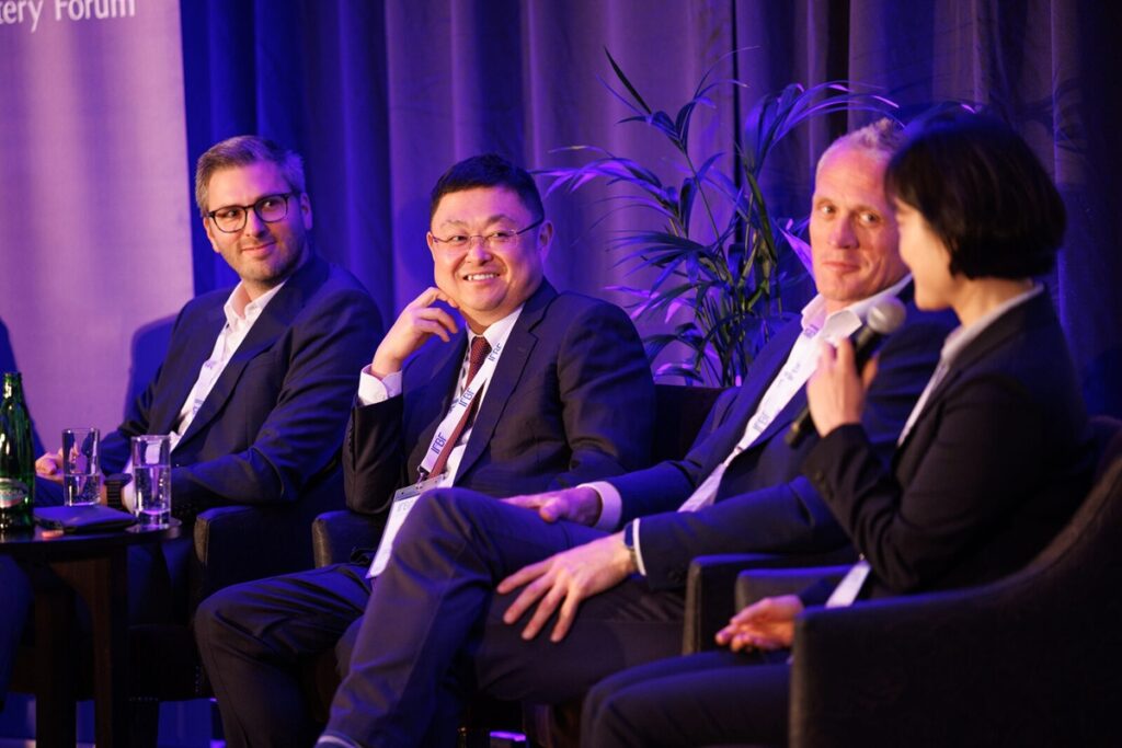 Panel discussion on flow battery deployment at the International Flow Battery Forum 2026