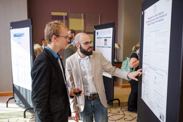 Poster session at the International Flow Battery Forum 2026