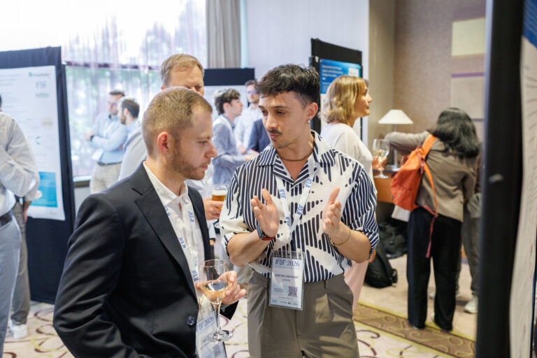 Poster session at the International Flow Battery Forum 2026