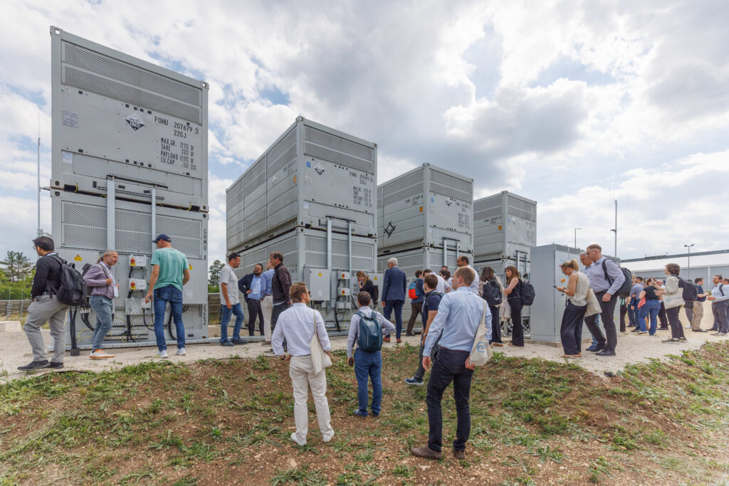 Delegates on the technical site visit at the International Flow Battery Forum 2026