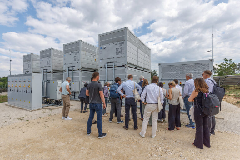 Delegates on the technical site visit at the International Flow Battery Forum 2026